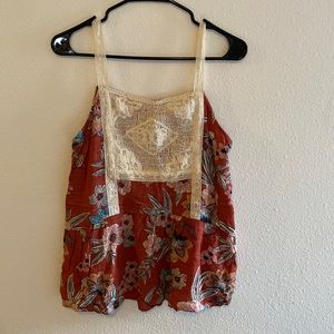 Boho Maurices flowy tank top